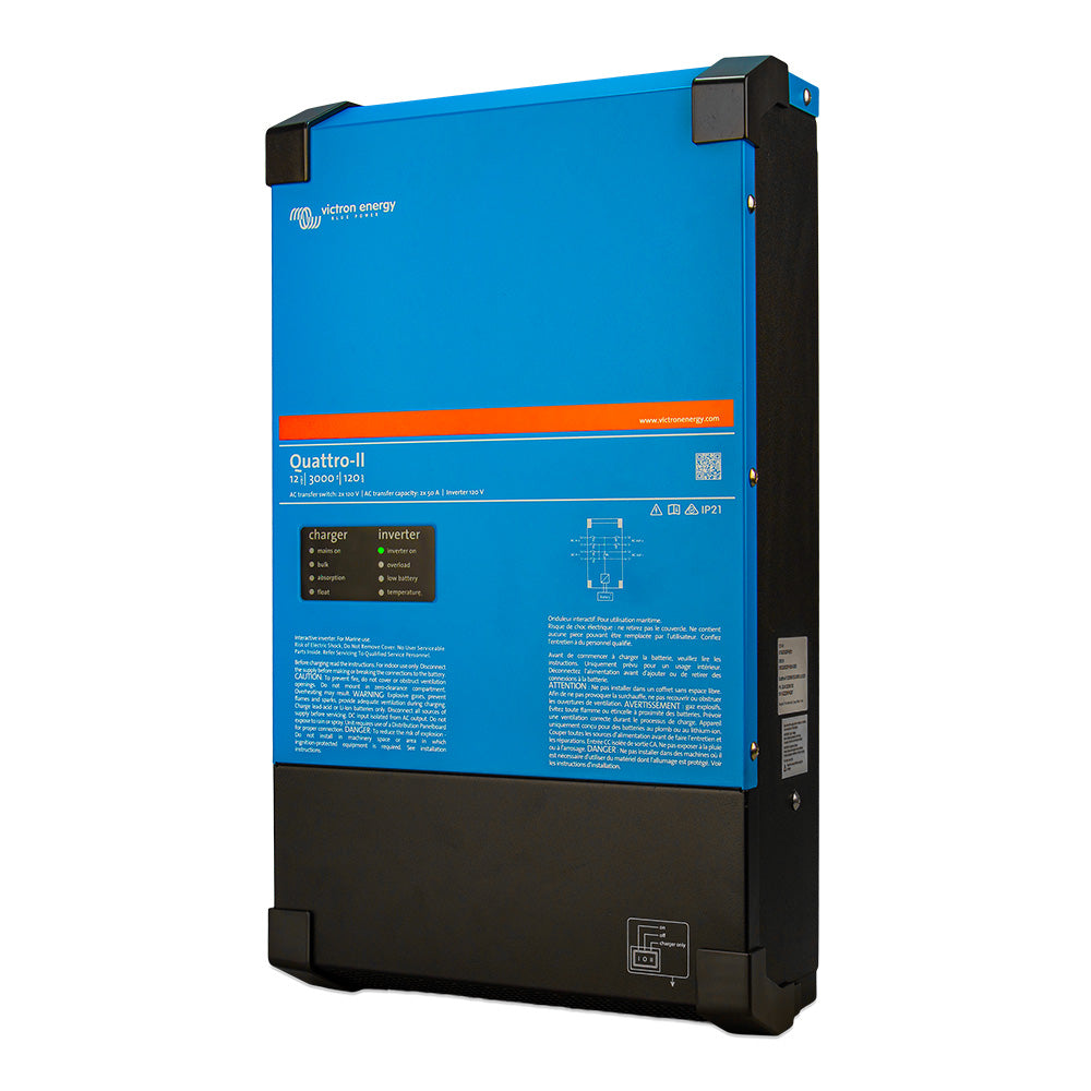 Victron QuattroII 123000 1205050 2X 120V QUA122305130