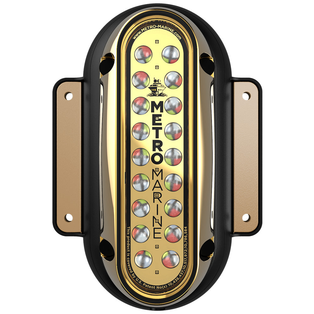 Metro Marine HighOutput Vertical Surface Mount Light wIntelligent Full Spectrum LEDs RGBW 45 Beam FSME1VFS45