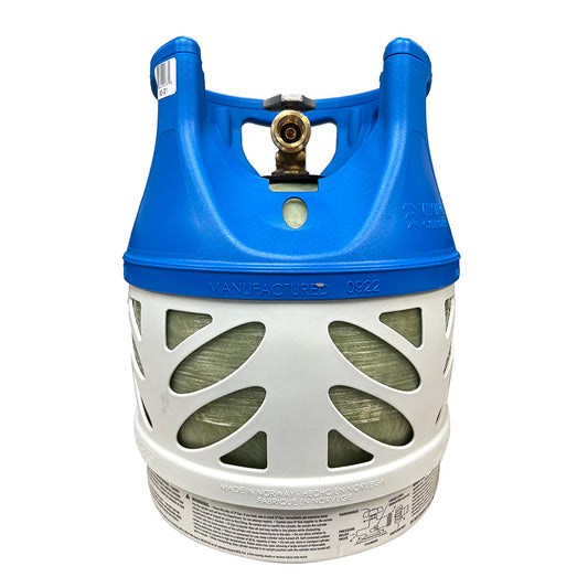Viking Cylinders 11lb Vertical Fiberglass Composite LPG Cylinder wType 1 Valve OPD DOT TC Approved 14200011