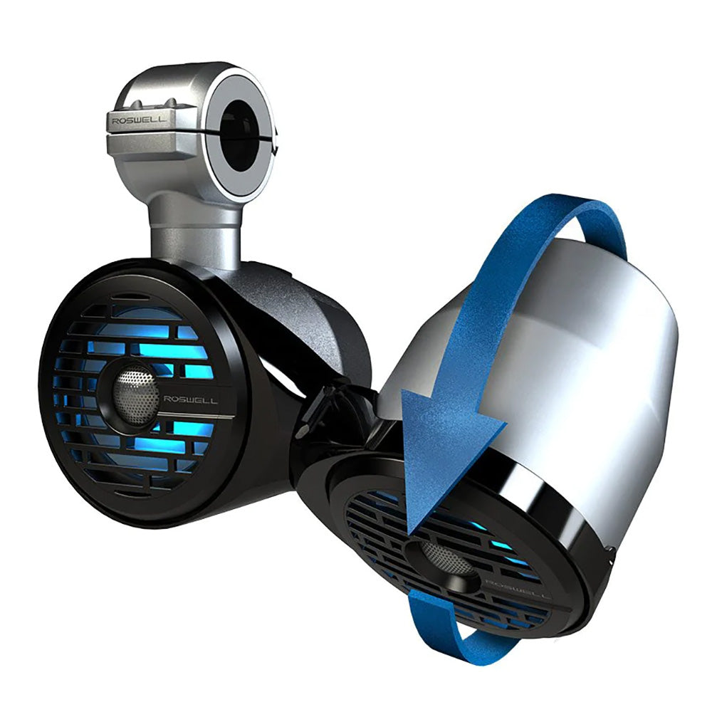 Roswell R1 65 x 65 Vamp Spin Tower Speakers Black 160W RMS 320W Peak Power C9201821