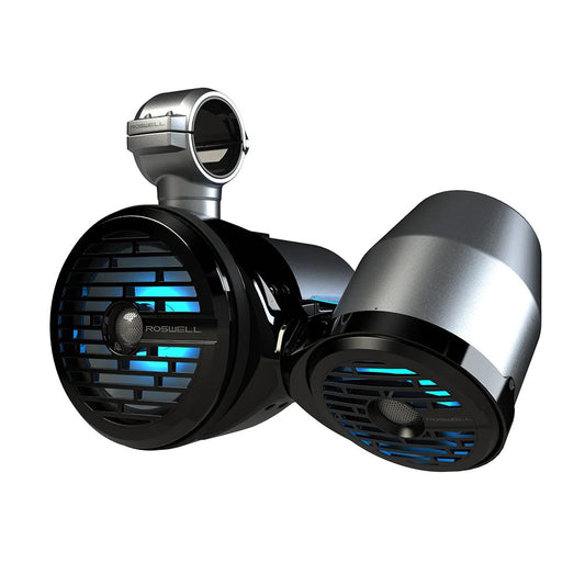 Roswell R1 8 x 65 Vamp Spin Tower Speakers Black 160W RMS 320W Peak Power C9201823