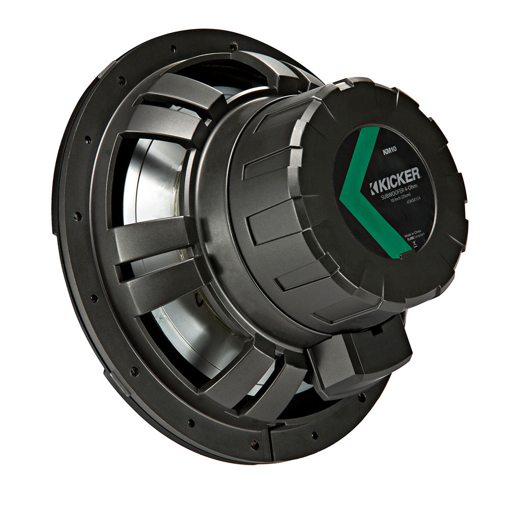 KICKER KM10 10 WeatherProof Subwoofer fEnclosures 2Ohm 45KM102