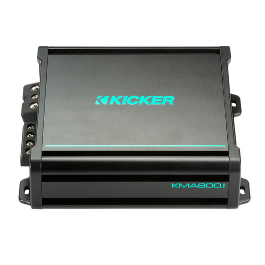 KICKER KMA8001 1 x 800W WeatherResistant Mono Sub Amplifier 48KMA8001