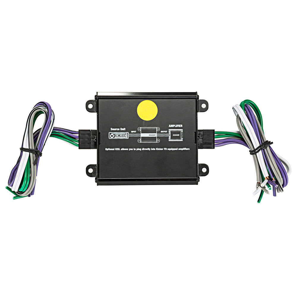 KICKER KSeries SmartRadio Interface  25Ohm Load 4Channel 46KISLOAD4