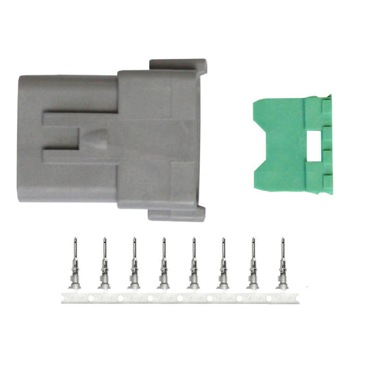 Pacer DT Deutsch Receptacle Repair Kit 1418 AWG 8 Position TDT04F8RP