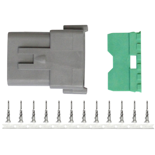 Pacer DT Deutsch Receptacle Repair Kit 1418 AWG 12 Position TDT04F12RP