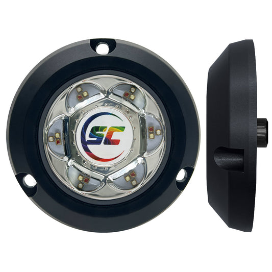 ShadowCaster SC2 Series Polymer Composite Surface Mount Underwater Light Full Color SC2CCCSM
