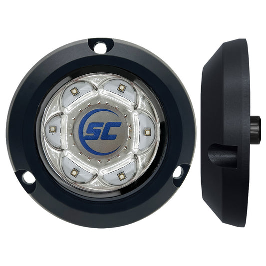 ShadowCaster SC2 Series Polymer Composite Surface Mount Underwater Light Bimini Blue SC2BBCSM