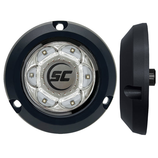 ShadowCaster SC2 Series Polymer Composite Surface Mount Underwater Light Great White SC2GWCSM