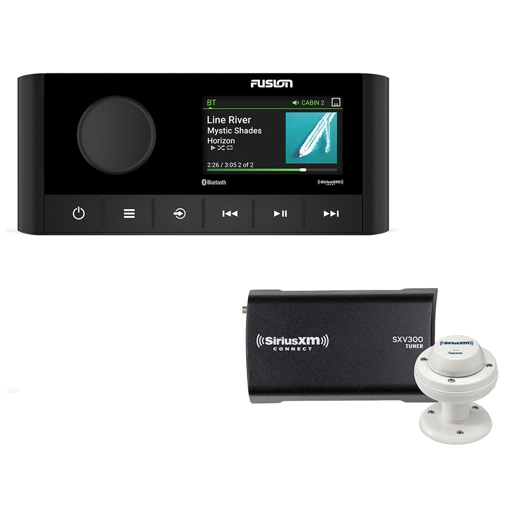 Fusion MSRA210 2Zone USB Stereo wSiriusXM SXV300 Connect Tuner  MarineRV Antenna 0100225000SXM