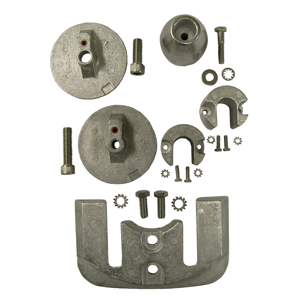 Performance Metals Mercruiser Bravo 3 2004 Later Complete Anode Kit Aluminum 10165A