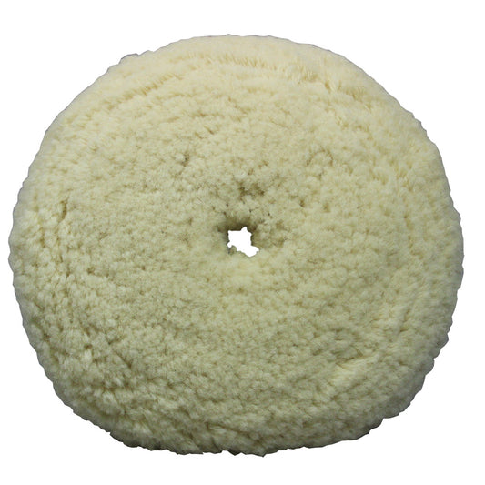 Presta White Wool Aggressive Cutting Pad 9 890141