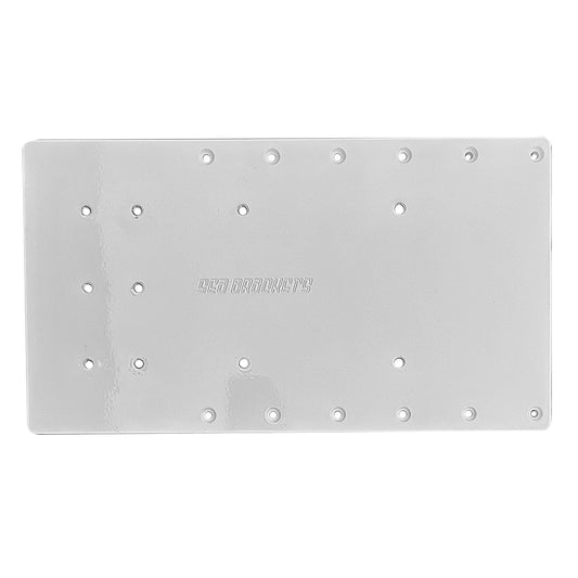 Sea Brackets 18 Straight Trolling Motor Plate fMinn Kota Quest SEA2320