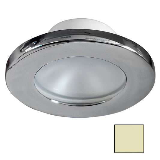i2Systems Apeiron 25W Screw Mount Light  Warm White  Polished Chrome Finish APL2W30KPW11