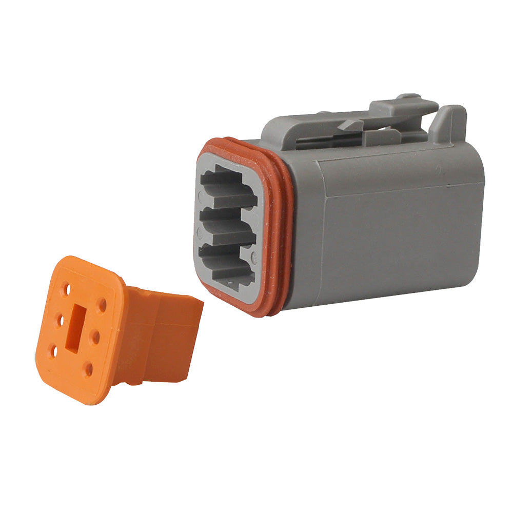 Pacer Deutsch DT Plug  Wedge Lock Kit  6 Position  5 Pack TDT066S5