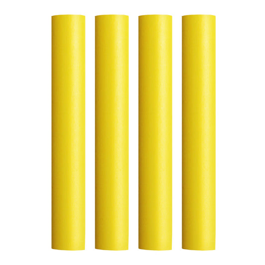 Pacer Battery Cable Heat Shrink Tubing 34 x 12 Yellow 4Pieces BEHS3412YL4