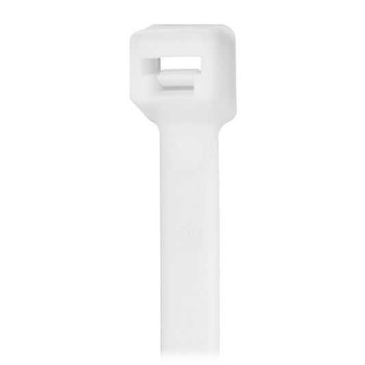 Pacer 4 Cable Tie Natural Color 18lb Tensile Strength 1 Bundle Diameter 100 Piece Bag CT1M100