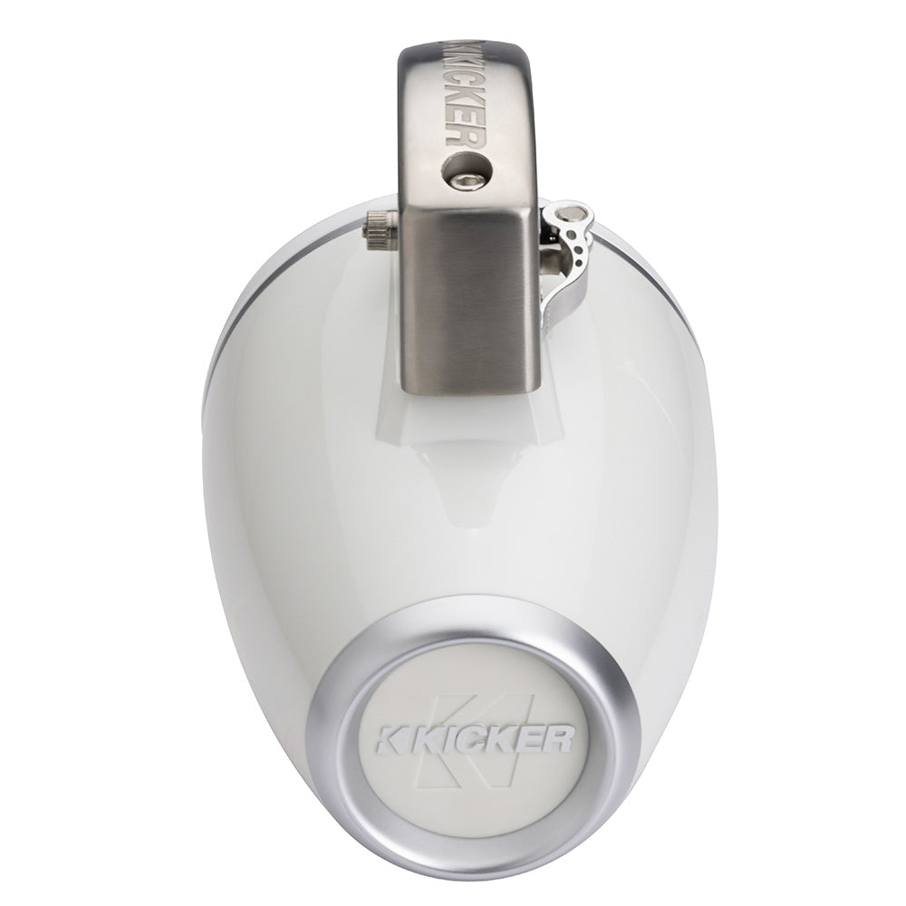 KICKER KMTCXL65 65 LED Horn Loaded Compression Driver Tower System White 51KMTCXL65W