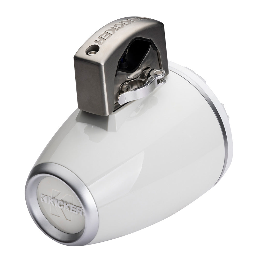 KICKER KMTCXL65 65 LED Horn Loaded Compression Driver Tower System White 51KMTCXL65W