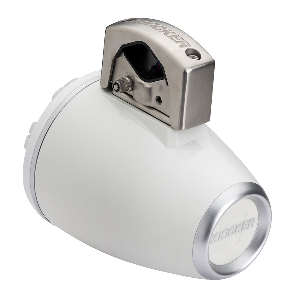 KICKER KMTCXL65 65 LED Horn Loaded Compression Driver Tower System White 51KMTCXL65W