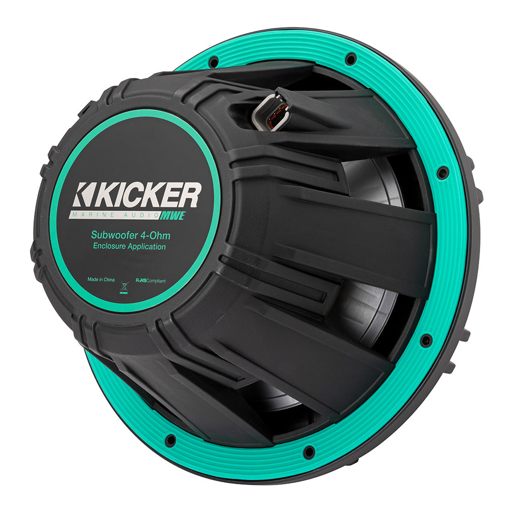 KICKER 10 Premium Marine Subwoofer fEnclosure Applications 4Ohm 51MWE104
