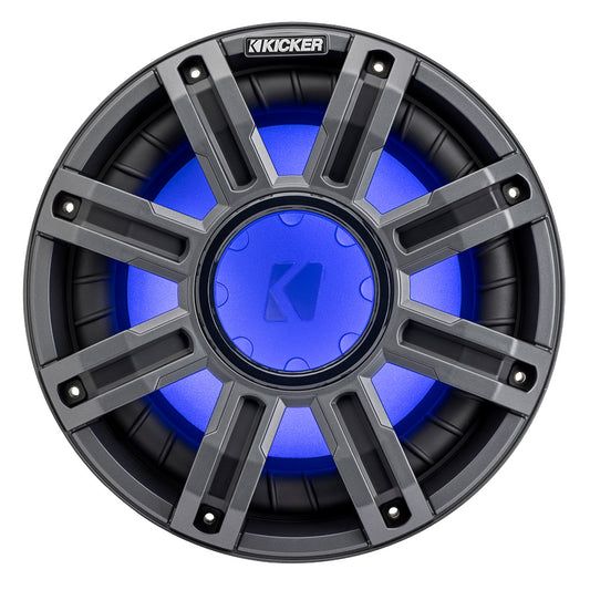 KICKER 10 Premium Marine Subwoofer fFreeAir Applications  4Ohm 51MWF104