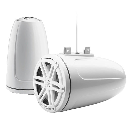 JL Audio M3 Series 77 Enclosed Tower Coaxial System wGloss White Sport Grille  M3770ETXv3GwSGw 0100326900