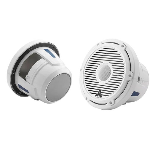 JL Audio M6 Series 88 Marine Coaxial Speakers wGloss White Classic Grille  M6880XC3Gw 0100349900