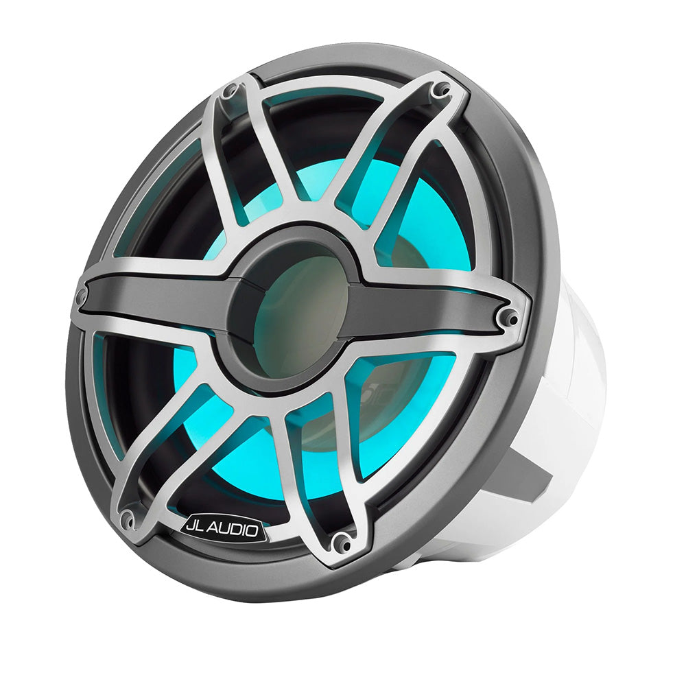 JL Audio M7 12 Marine Subwoofer wTitanium Sport Grille  Transflective LED Lighting  M712IBSGmTii4 0100328900