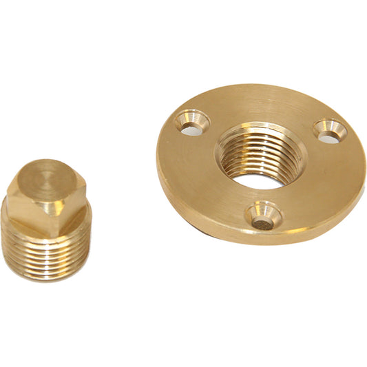 SeaDog Garboard Drain Plug Machined Bronze 5200401