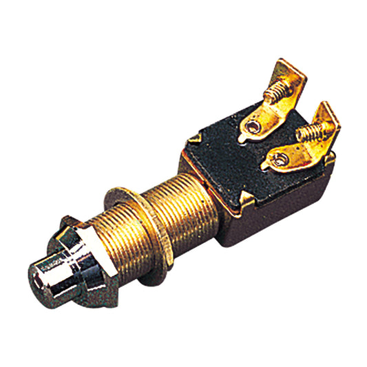 SeaDog Momentary Push Button Switch Stamped Brass 4204201