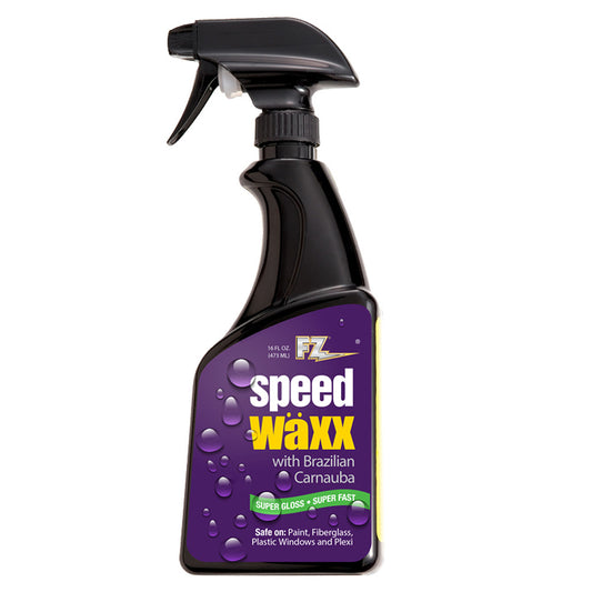Flitz FZ Speed Waxx wBrazilian Carnauba 16oz FZSW02806