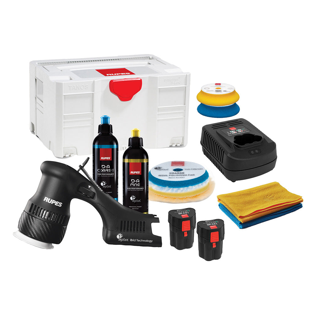 RUPES Bigfoot HLR75 Mini iBrid Polisher Kit Beta HLR75BETA
