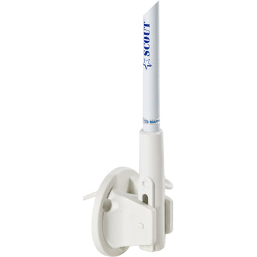 Scout 5 White VHF Antenna 3dB Lift  Lay Mount w5M RG58 PF AN NVHF00005