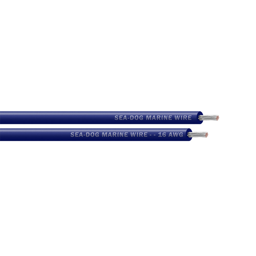 SeaDog 16 AWG Dark Blue Primary Wire 250 8016064