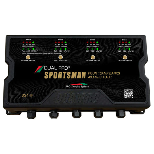 Dual Pro Sportsman HF High Frequency Battery Charger 40A 4 Bank SS4HF