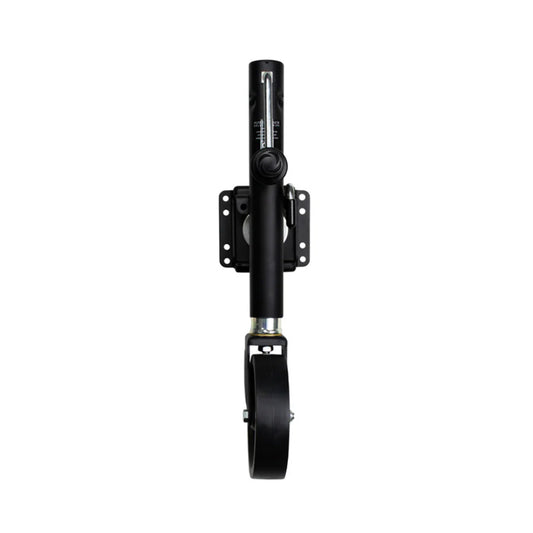 Powerwinch Select Series Jack 1500lb WeldOn Single Wheel Carbon Black 21400J1500W1BR
