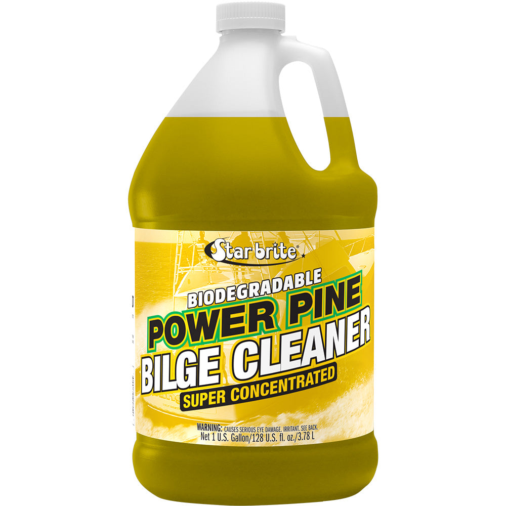 Star brite Concentrated Power Pine Bilge Cleaner Fresh Pine Scent 1 Gallon 93800