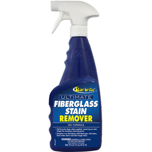 Star brite Ultimate Fiberglass Stain Remover Gel Formula 16 oz 98916