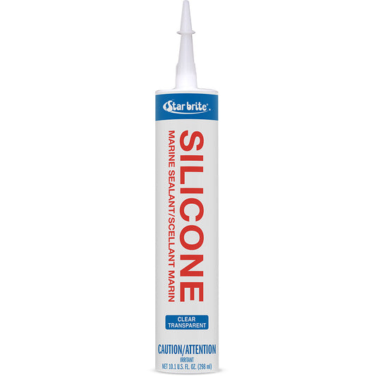 Star brite Marine Silicone Sealant Clear 103 oz 82122