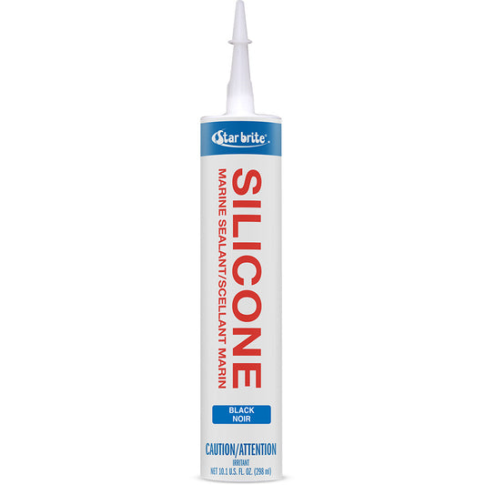 Star brite Marine Silicone Sealant Black 103 oz 82123