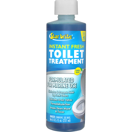 Star brite Instant Fresh Toilet Treatment Lemon Scent 8 oz 6 Pack 71761