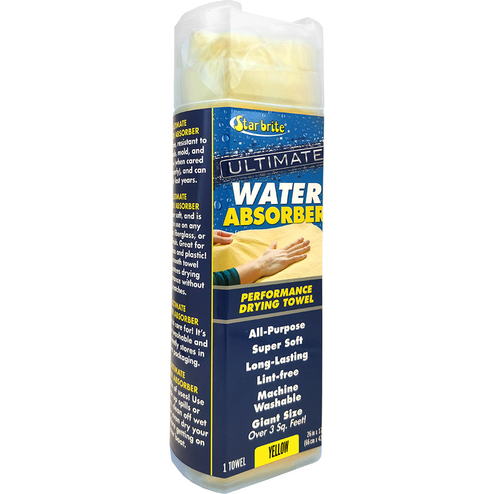 Star brite Ultimate Water Absorber Performance Drying Towel Yellow 40046