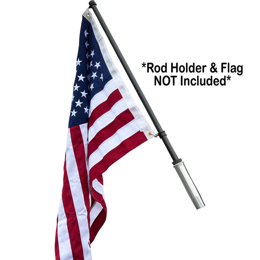 TACO Carbon Fiber Flag Pole wJLock System 54 FP0125CF54