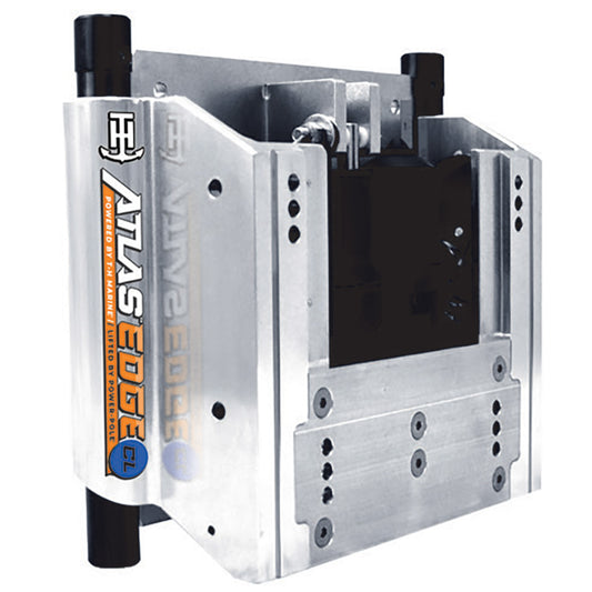 TH Marine ATLAS EDGE 10 Set Back Hydraulic Jack Plate Classic Silver AHJE10VDP