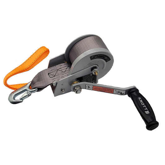 Load Rite SingleSpeed Trailer Winch 900lbs 12 Strap 7 Handle 608921K