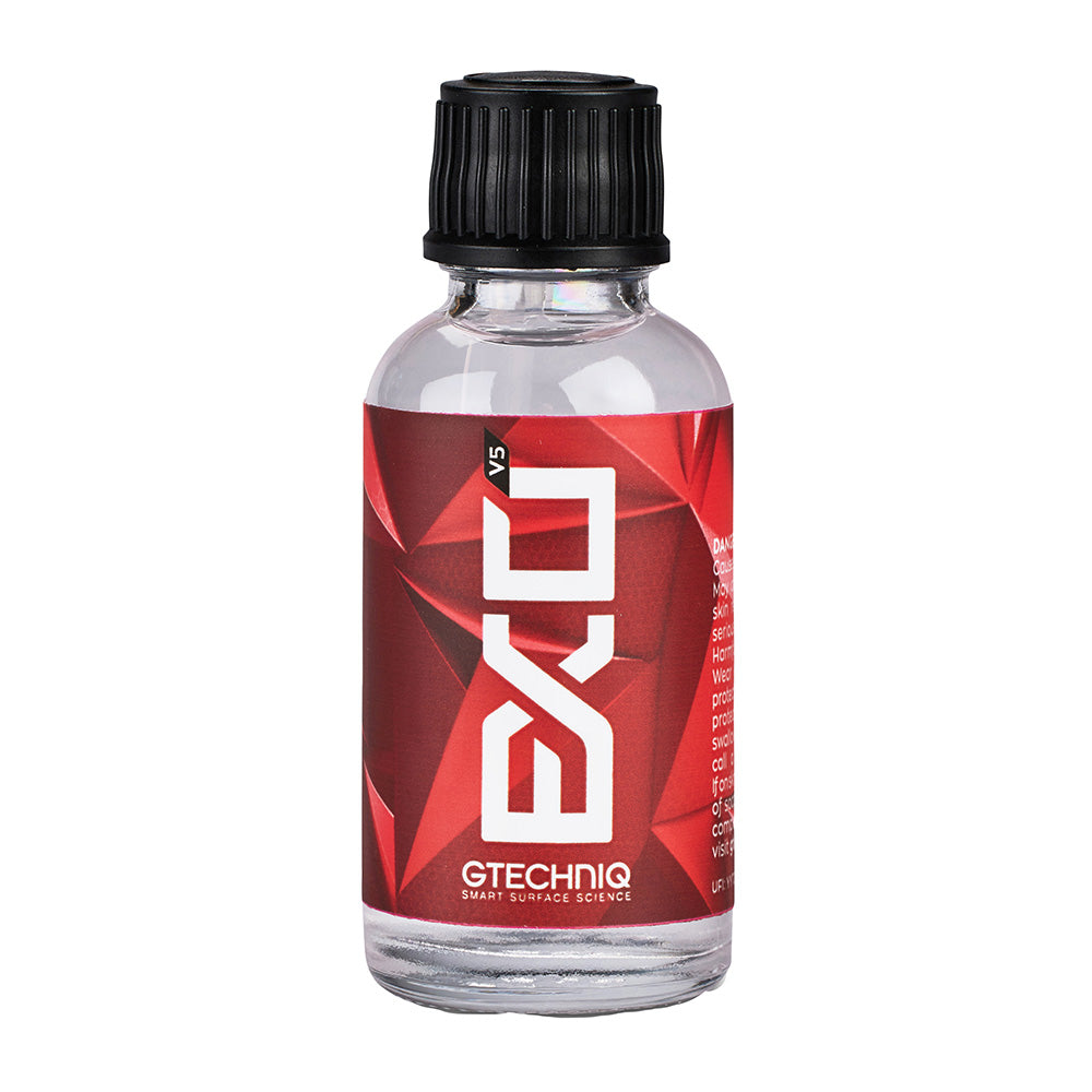 Gtechniq Auto EXOv5 Ultra Durable Hydrophobic Coating 30ml EXO 003