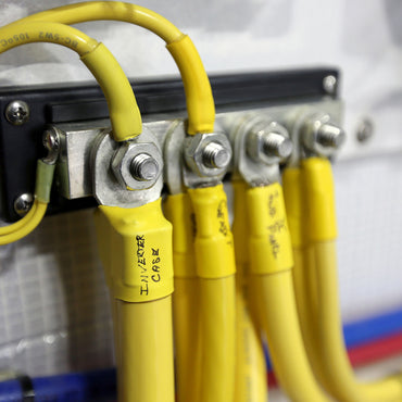 Blue Sea 2104 PowerBar 600AMP Cable Connector 4 x 38 16 Stud Terminal 2104