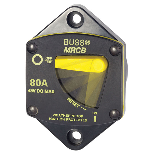 Blue Sea 7042 187Series Circuit Breaker Panel Mount 80A 7042