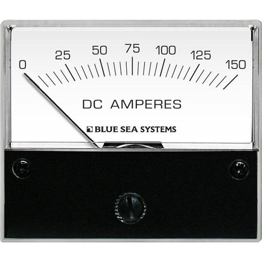 Blue Sea 8018 DC Analog Ammeter 234 Face 0150 Amperes DC 8018